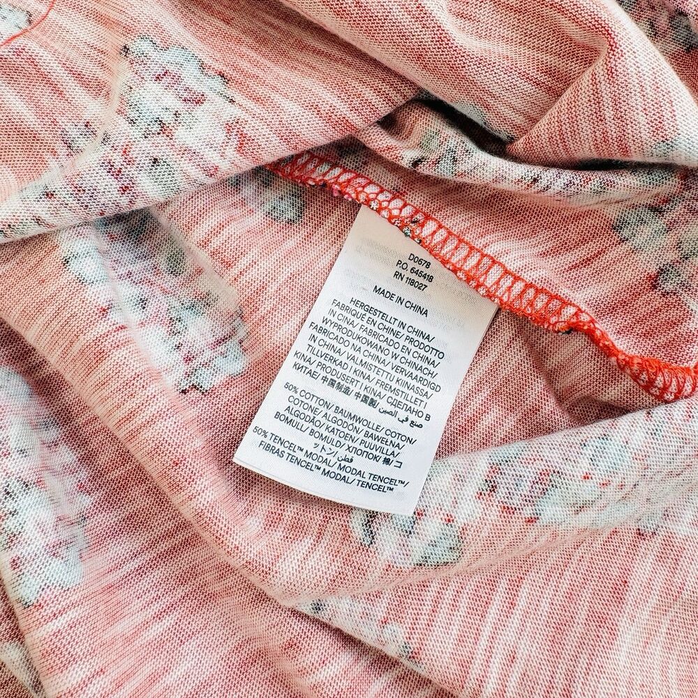 Boden Paisley Maxi Dress US 14 Red Sleeveless Tiered Pockets Cotton Blend NWT - Picture 8 of 10